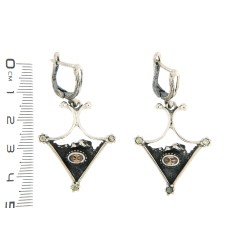SET ARGINT CU CITRIN SI PERIDOT