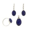 SET ARGINT CU LAPIS-LAZULI